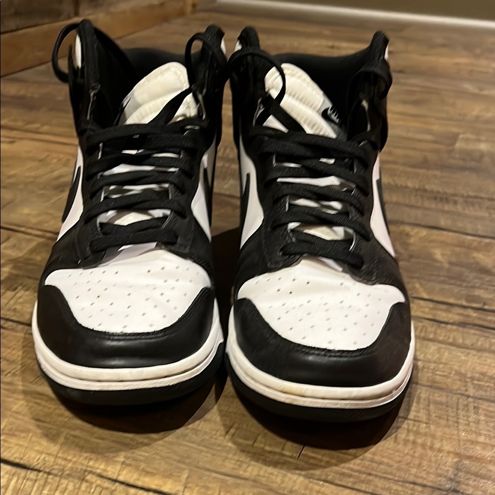 Nike Panda Dunk High. Used